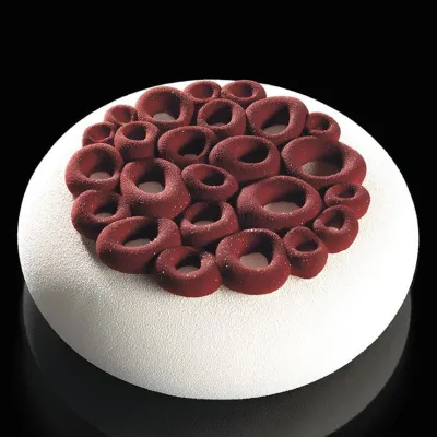 Silikonform Koralle Ø 13.5 cm, 2 Stück