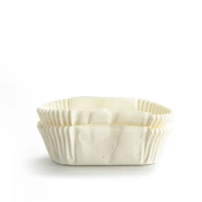 Mini Eclair Papierförmchen Weiss, 330 Stück