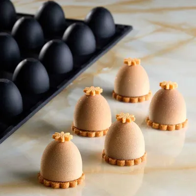 Silikonform Kuppel, 30 Stück