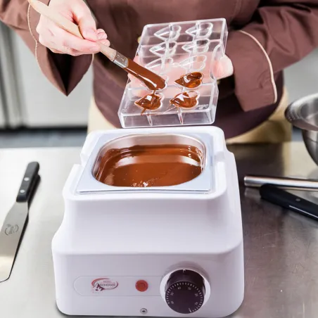 Températeur miniSchoggi pour couverture pour des créations en chocolat raffinées