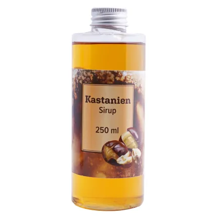 Monin Sciroppo Castagne, 250 ml per bevande e ripieni di torte