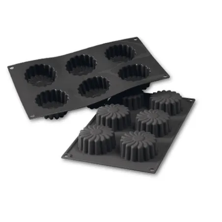 Stampo in silicone Margherite Ø 7 cm 6 pezzi