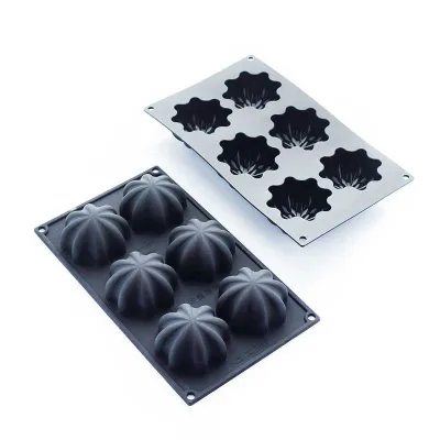 Moule en silicone Medusa Fleur, 6 pièces