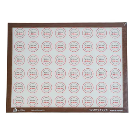 Tappetino in silicone per macaron 30 x 40 cm per macaron perfetti