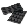 Moule en silicone ovale 16 pièces
