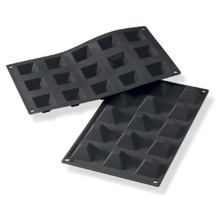 Moule en silicone Pyramides 36 x 36 cm, 15 pièces