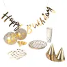 Party accessories box "Party in a Box" Gold
