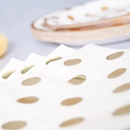 Kit accessori per feste "Party in a Box" Oro