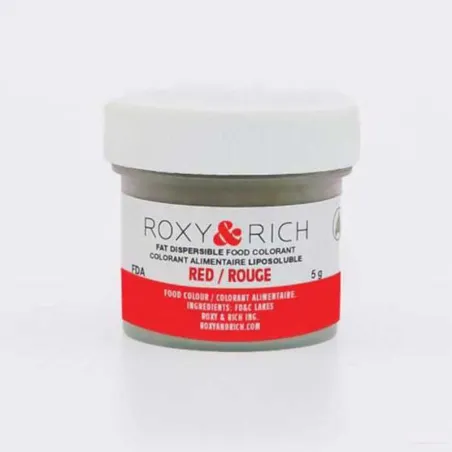 Colorant en poudre pour chocolat rouge, 5g