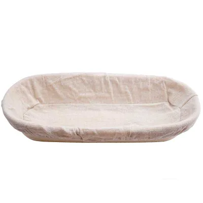 Gärkorb oval 35x15x8, inkl. Gärtuch cm für perfekte Brote