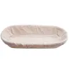 Proofing basket oval 35x15x8, incl. proofing cloth cm for perfect breads