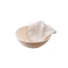Panier de fermentation rond, Ø 17 cm, avec tissu de fermentation pour des pains parfaits