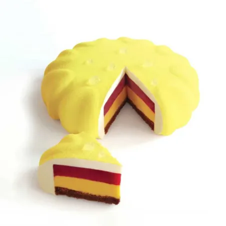 Moule en silicone rond Ø 12 cm pour tartes et gelée de tartes