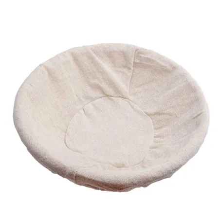 Panier de fermentation rond, Ø 23 cm, avec tissu de fermentation pour des pains parfaits