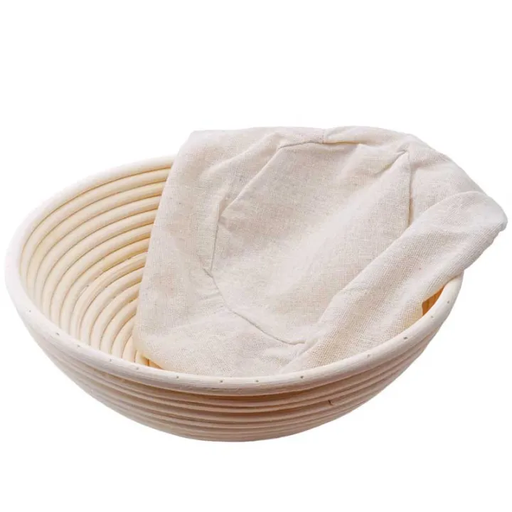Proofing basket round Ø 25 cm incl. proofing cloth for perfect bread