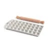 Stampo per ravioli quadrati 3.5 cm per 36 ravioli di forma uniforme