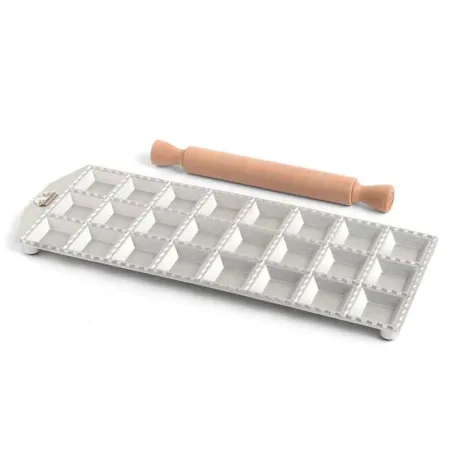 Ravioli mold square 5 cm for 24 ravioli of the same shape