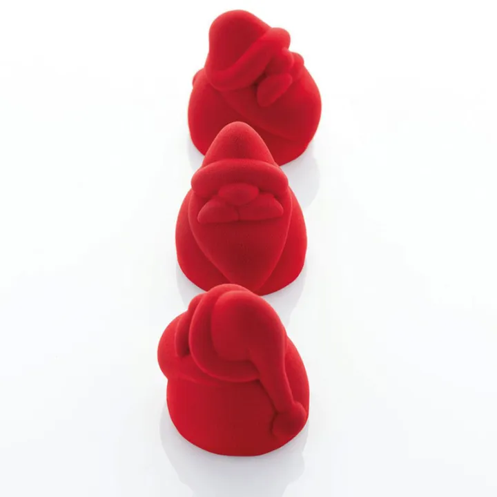 Silikonform Samichlaus, 12 Stück