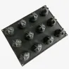 Silicone Santa Claus mold, 12 pieces