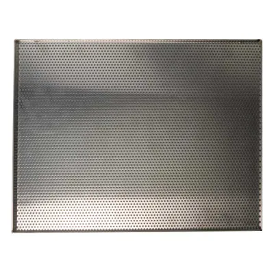 Backblech mit Lochung Aluminium 43 x 35 cm