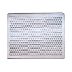 Plaque de cuisson perforée en aluminium 44 x 35 cm