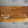 Oak baker's knife for perfectly sliced bread