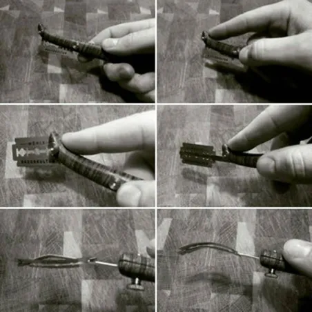 Mahogany baker's knife for perfectly sliced bread