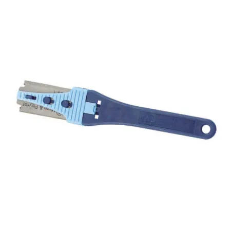 Baker's knife with replaceable blade for bread