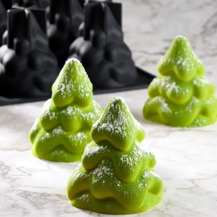 Silicone fir tree mold