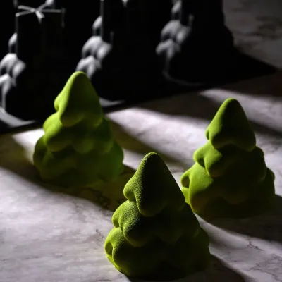 Stampo in silicone alberi di Natale