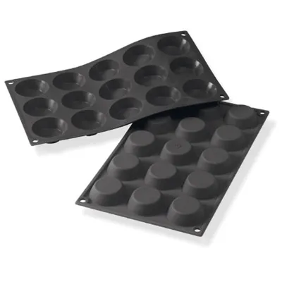 Silikonform Tartelettes für süsse Desserts in sechs Formen