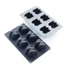 Silicone mold Vibes waves, 6 pieces
