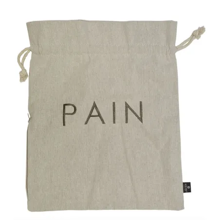 Sac à pain beige pour une longue conservation
