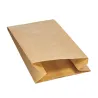 Brotbeutel Braun mit Falz 23 x 12 cm, 25 Stück für Ihre Brote