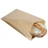 Brown bread bag with fold 28 x 15 cm, 25 pieces for your bread