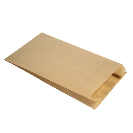 Brown bread bag with fold 28 x 15 cm, 25 pieces for your bread