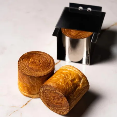 Croissant baking tin cylinder, Ø 6.5 cm for home-baked Danish pastries