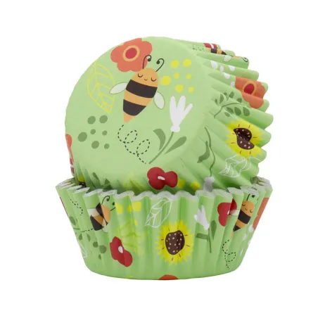 Cupcake Förmchen Bienen, 30 Stück