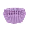 Stampi per cupcake viola chiaro, 60 pezzi