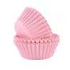 Pirottini per cupcake rosa chiaro, 60 pezzi