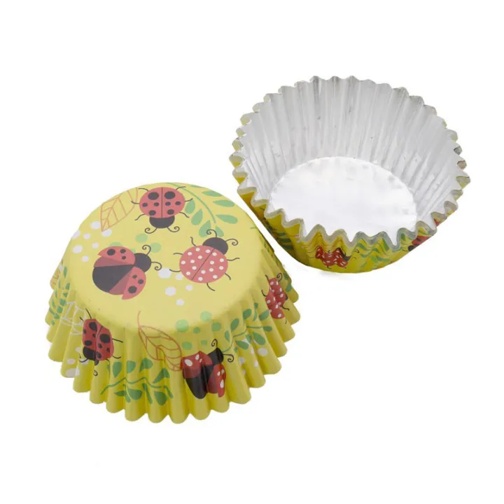 Cupcake Förmchen Marienkäfer, 30 Stück