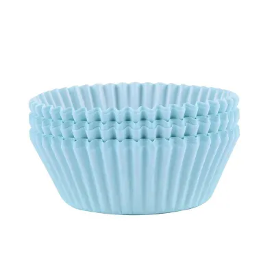 Cupcake molds mint green, 60 pieces