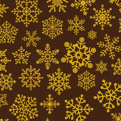 Fiocchi di neve tatuati con cioccolato