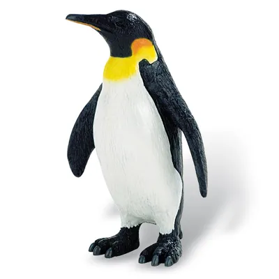 Emperor penguin cake topper play figure