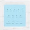 Set per goffratura di numeri e segni per decorazioni in fondente