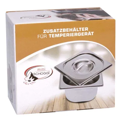 Additional container for miniSchoggi tempering unit