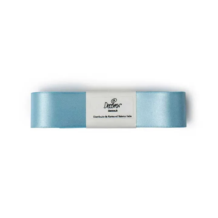 Cake ribbon light blue