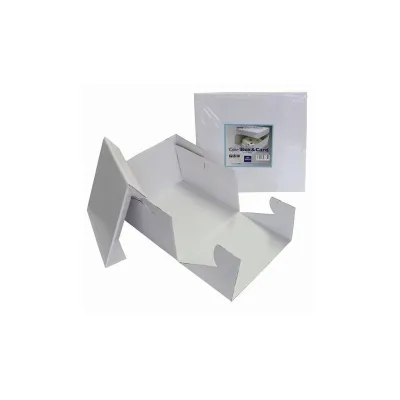 Tortenschachtel Weiss 25 x 25 x 15 cm