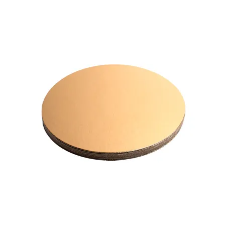 Base per torta Oro Ø 20 cm 5 pezzi