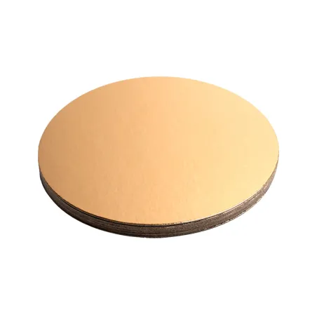 Fond de tarte Or Ø 24 cm 5 pièces